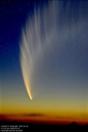 Comet McNaught Copyright Gordon Garradd Siding Spring Observatory, NSW, Australia,1-20-2007